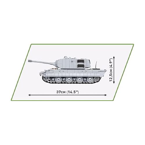  COBI Historical Collection: World War II Panzerkampfwagen E-100 Tank