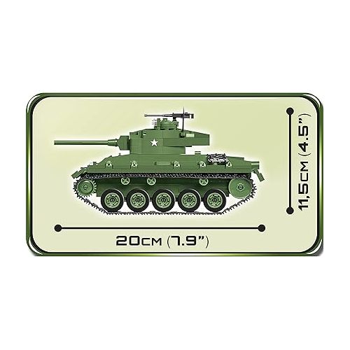  COBI Historical Collection M24 Chaffee Tank