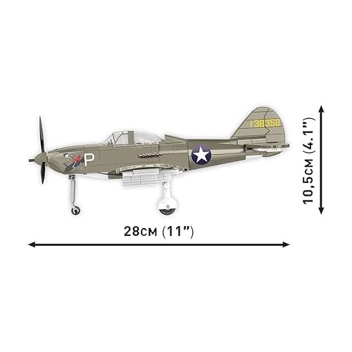  COBI Historical Collection WWII Bell® P-39D AIRACOBRA® Aircraft