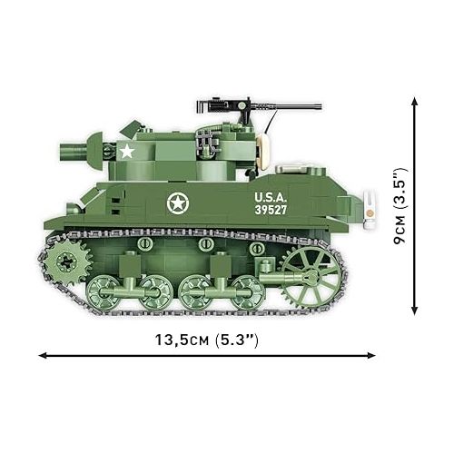  COBI Historical Collection World War II H.M.C M8 Scott Tank