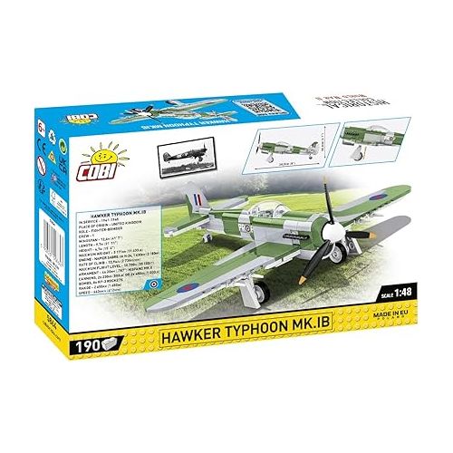  COBI Historical Collection WWII Hawker Typhoon Mk.IB Aircraft