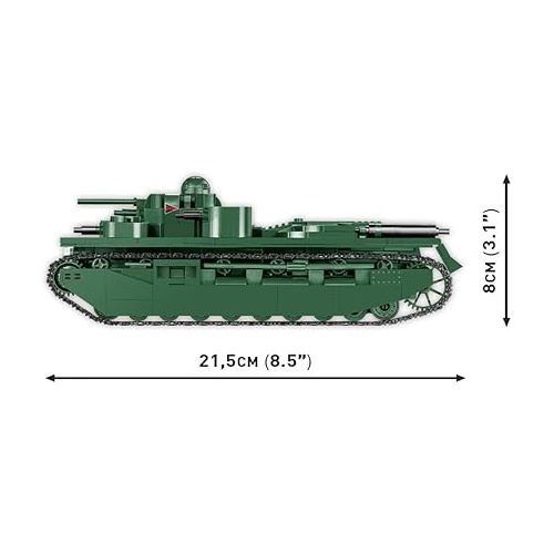  COBI Historical Collection: The Tank Museum Vickers A1E1 Independent Heavy Tank