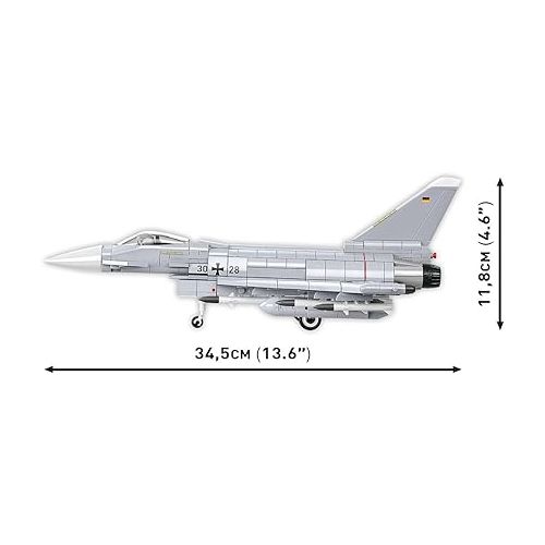  COBI Armed Forces EUROFIGHTER (Germany) Historical Plane