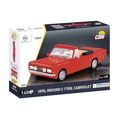  COBI Historical Collection Opel Rekord C 1700L Cabriole Vehicle