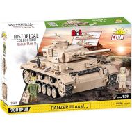 COBI Historical Collection World War II Panzer III Ausf. J Tank,780 pcs