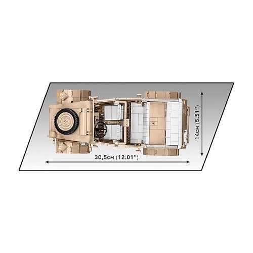  COBI Historical Collection WWII Kubelwagen (PKW Type 82) Tank