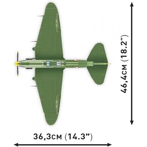  COBI Historical Collection Polish Army Museum IL-2M3 Aircraft