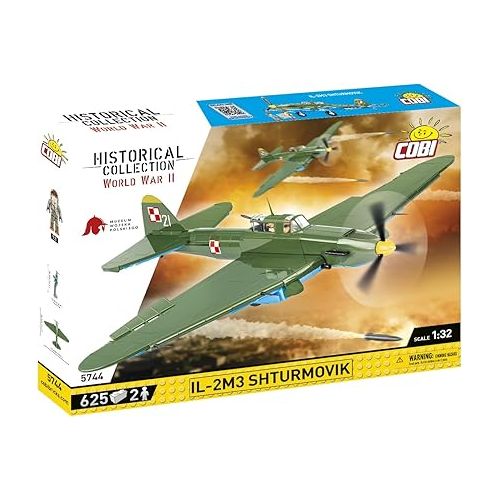  COBI Historical Collection Polish Army Museum IL-2M3 Aircraft