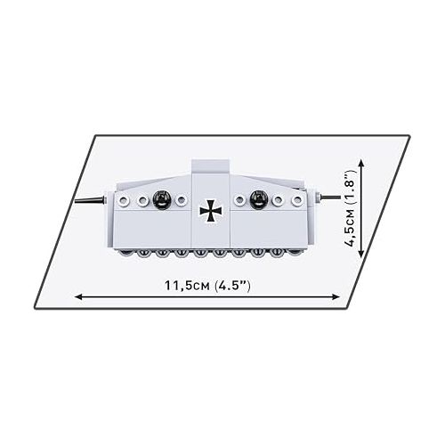  COBI Historical Collection Great War Sturmpanzerwagen A7V Tank