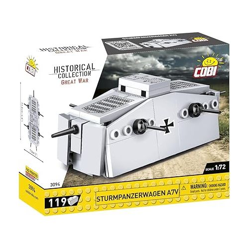  COBI Historical Collection Great War Sturmpanzerwagen A7V Tank