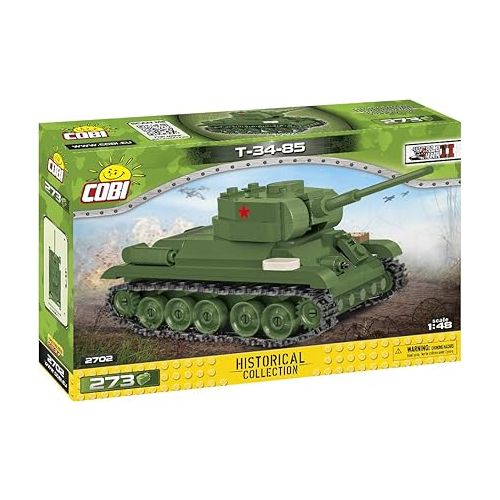  COBI Historical Collection WWII T-34-85, Green