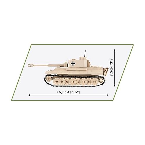  COBI Historical Collection WWII PzKpfw V Panther Ausf. G. Tank
