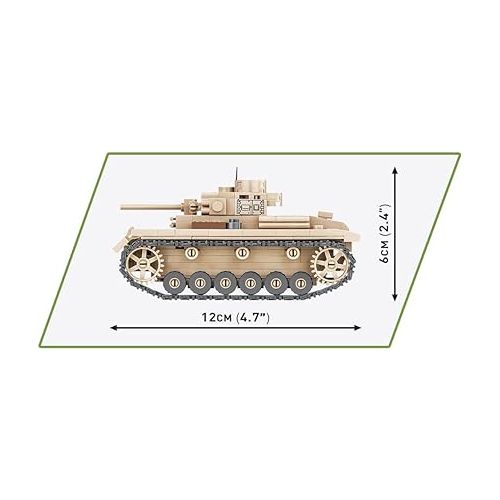  COBI Historical Collection WWII Panzer III Ausf. J. Tank