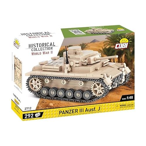 COBI Historical Collection WWII Panzer III Ausf. J. Tank