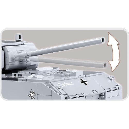  World of tanks World of Tanks, COBI 3024, SDKFZ 205 PZKF VII MAUS, Small Army Model Kit, 900 building bricks