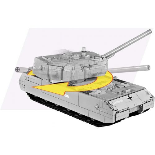  World of tanks World of Tanks, COBI 3024, SDKFZ 205 PZKF VII MAUS, Small Army Model Kit, 900 building bricks