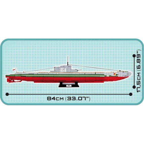  COBI Historical Collection ORP Orzel Submarine