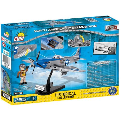  COBI Small Army - Historical Collection - North American P-51D Mustang Plane Building Kit