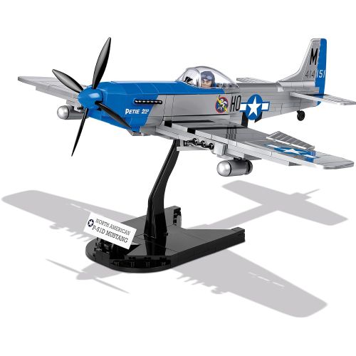  COBI Small Army - Historical Collection - North American P-51D Mustang Plane Building Kit