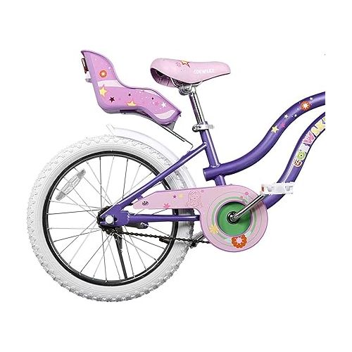  Kid's Bike Steel Frame Children Bicycle Little Princess Style 12-14-16-18-20 Inch with Training Wheel