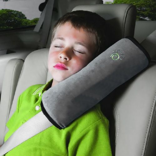  [아마존베스트]COFFLED Gray Seat Belt Pillow for Kids, Seatbelt Pillow for Child Travel, Seat Belt Pillow for Toddler Head...