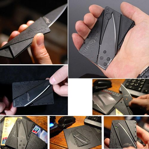  [아마존베스트]COFFLED 10 Pack Card Tool for Him, Male Valentines Gifts Credit Card Multi Pocket Tool, Wallet Knife Survival Multitool with Man Bottle Opener, Useful Keychain Gift Under for Travel, Fishi