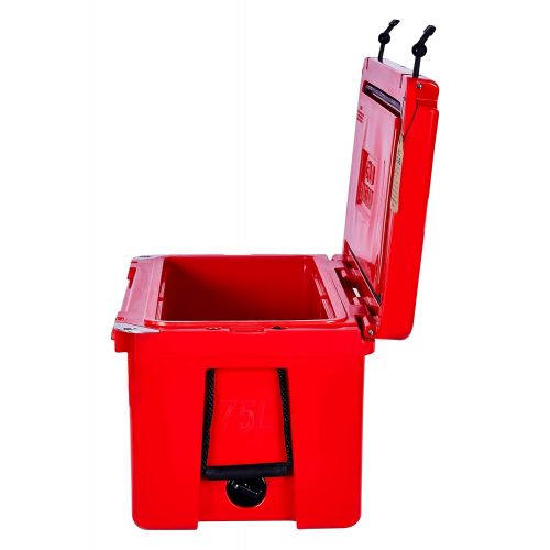  COLD BASTARD COOLERS 75L RED Cold Bastard PRO Series ICE Chest Box Cooler Free Accessories