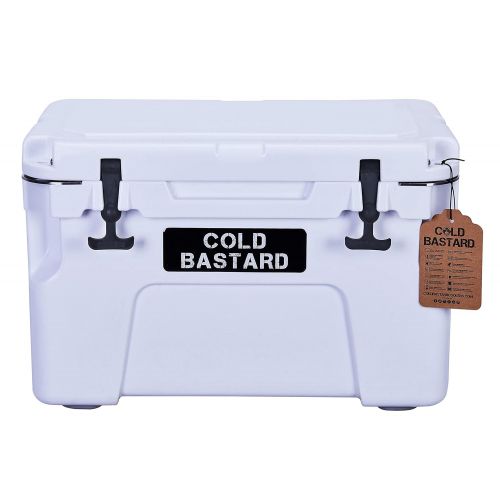  COLD BASTARD COOLERS 25L White Cold Bastard PRO Series ICE Chest Box Cooler Free Accessories