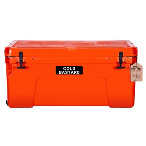  COLD BASTARD COOLERS 75L Orange Cold Bastard PRO Series ICE Chest Box Cooler Free Accessories