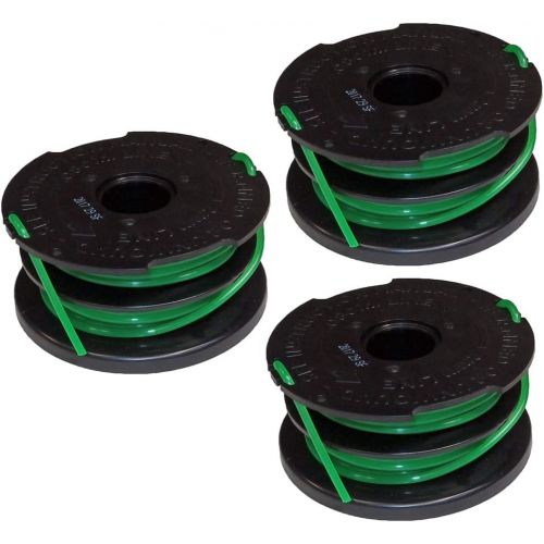  COLIBROX Black and Decker Pack of Original Replacement Dual-Line Spool # EFD-080-3PK