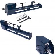 [아마존베스트]COLIBROX 1/2 HP 40 375W Power Turning Wood Lathe 1000mm WoodShop with 6pc Wood Chisel Set