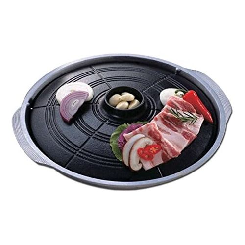  Love Greenland New Korean BBQ Grill, Stovetop Barbecue, Table Top BBQ, Indoor Barbecue Grill, Pan