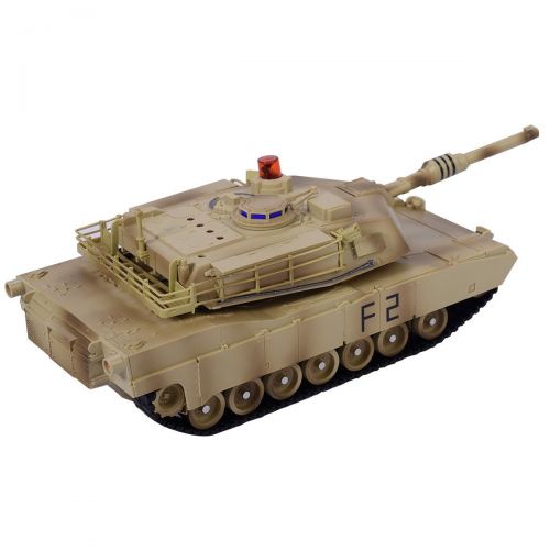  COLIBROX--1:14 MIA2 Abrams Remote Control RC Battle Tank Military Infrared Shooting Color: Groovy Green Scale,This Is Our Large And Realistic RC Tank Which Is Fully Functional,Dur