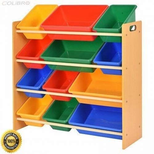  COLIBROX-- Toy Bin Organizer Kids Childrens Storage Box Playroom Bedroom Shelf Drawer Toy Bin Organizer Kids Childrens Storage Box Playroom Bedroom Shelf