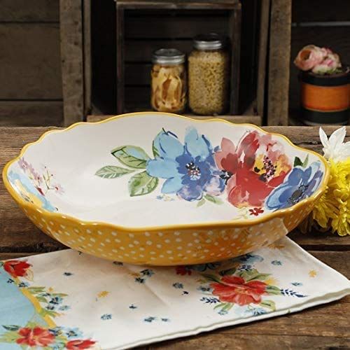  [아마존베스트]COLIBYOU Large Pasta Serving Bowl