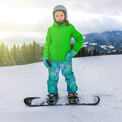  [아마존베스트]COLOR TREE Snowboard for Kids Beginners - Adjustable Step-in Bindings Winter Sport Ski Snow Board - 44/50 inches Length + Ages 5 to 18 + Weight Limit 120 lbs