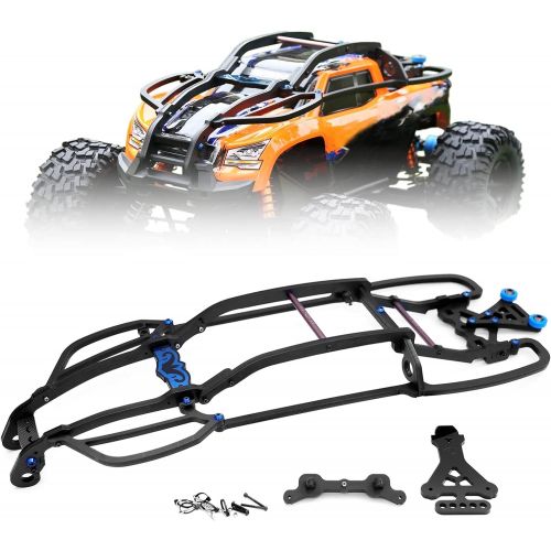  COLOR TREE RC Car Roll Cage Guard Shell Body Keel Frame Kit for Traxxas X-Maxx Xmaxx 77076-4