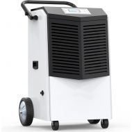 Visit the COLZER Store COLZER 232 PPD Commercial Dehumidifier, Large Industrial Dehumidifier with Hose for Basements, Warehouse & Job Sites Clean-Up, Flood, Water Damage Restoration - Moisture Removal Up
