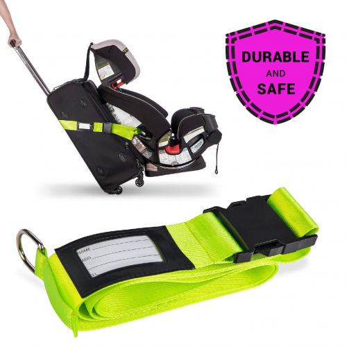  [아마존베스트]COMAD Car Seat Travel Belt to Suitcase,Car Seat Travel Strap to Convert Kid Car Seat and Carry-on Luggage to...