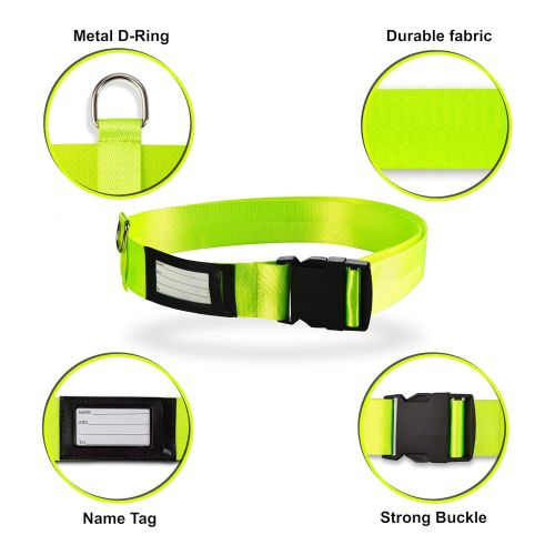  [아마존베스트]COMAD Car Seat Travel Belt to Suitcase,Car Seat Travel Strap to Convert Kid Car Seat and Carry-on Luggage to...