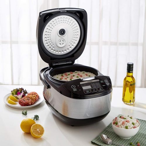  [아마존 핫딜]  [아마존핫딜]COMFEE MB-FS5077 Japanese, Professional 17-in-1 Multi Cooker, Rice Warmer with Food Steamer, Stainless Steel Inner Pot, 5L 20 Cups,