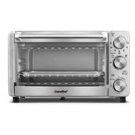 [아마존베스트]COMFEE Toaster Oven, 4 Slice, 12L, Multi-function Stainless Steel Finish with Timer-Toast-Bake-Broil-Bagel-Warm Settings, 1100W, Perfect for Countertop (CFO-BG12(SS))