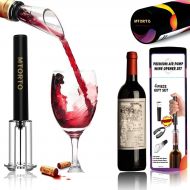 [아마존베스트]COMFEELING Wine Air Pressure Pump Bottle Opener | Foil Cutter | Amazingly Simple Wine Opener Air Pressure Wine Opener | Wine Pump Easy Cork Remover Corkscrew | Screw Out Tool | Wine Lovers