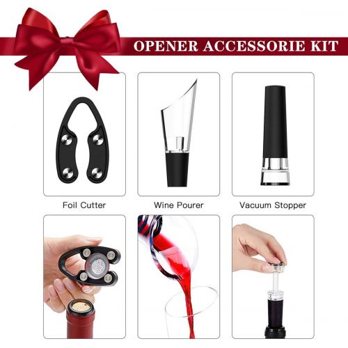  [아마존베스트]COMFEELING Wine Air Pressure Pump Bottle Opener | Foil Cutter | Amazingly Simple Wine Opener Air Pressure Wine Opener | Wine Pump Easy Cork Remover Corkscrew | Screw Out Tool | Wine Lovers