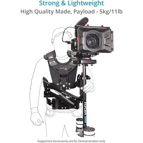  FLYCAM Comfort Stabilizing Arm & Vest for Flycam 5000/3000/DSLR Nano Handheld Camera Video Steadycam Stabilizer up to 5kg