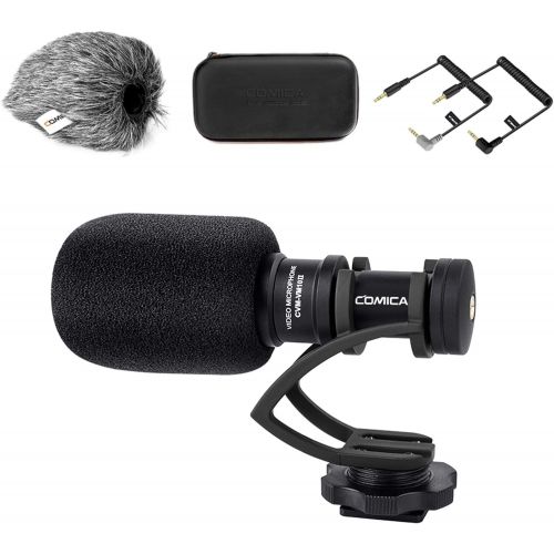  [아마존베스트]Comica CVM-VM10II Full Metal Compact On Camera Cardioid Directional Mini Shotgun Video Microphone for Smartphone iPhone,Huawei,DJI Osmo,SonyA9/A7RII/A7RSII,GH4/ GH5, and DSLR Camer