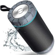 [아마존베스트]COMISO Waterproof Bluetooth Speakers Outdoor Wireless Portable Speaker with 20 Hours Playtime Superior Sound for Camping, Beach, Sports, Pool Party, Shower (Dark Grey)