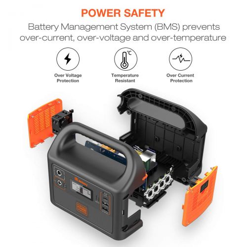  COMLIFE Jackery Portable Power Station Explorer 160, 167Wh Solar Generator Lithium Battery Backup Power Supply with 110V/100W(Peak 150W) AC Outlet for Outdoors Camping Fishing Emergency