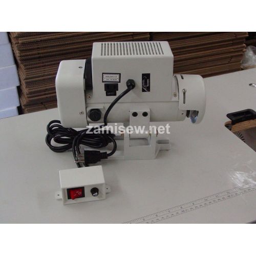  Consew 206RB-5 Walking Foot Industrial Sewing Machine with Table and Servo Motor