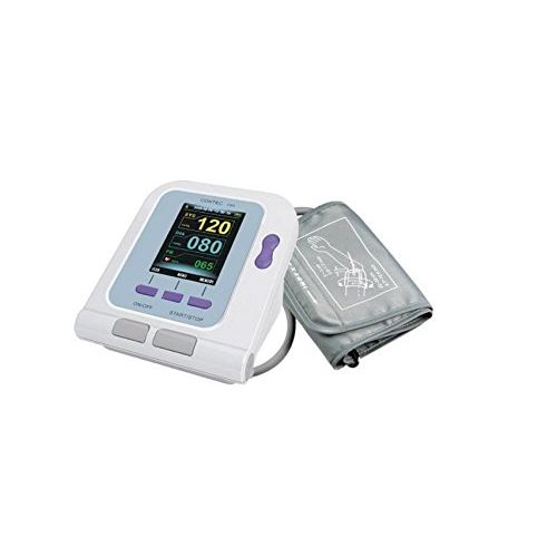  Contec08A Professional Digital Upper Arm Blood Pressure Monitor, Pulse Rate & SpO2 Meter